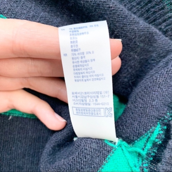 Wool Blend Eclectic Grandpa Striped Button Down Cropped Cardigan Preppy Sweater - Picture 13 of 14